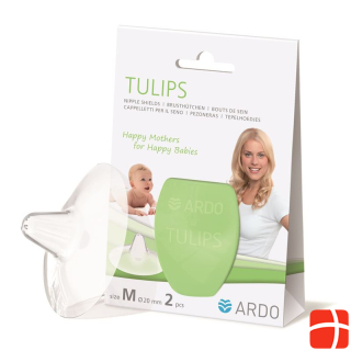 Ardo TULIPS Чашечки для груди M силиконовые с коробкой для хранения 2 шт.