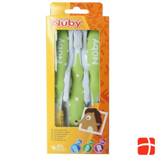 Nuby toothbrush trainer 3 Stages