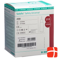 SOLOFIX SAFETY Lancet Unive 21 G x 1.8mm 200 pcs.