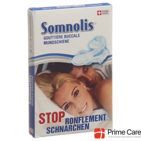 SOMNOLIS mouth splint against snoring