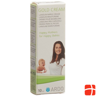 Ardo GOLD CREAM Lanolin Breast Cream Tb 10 ml
