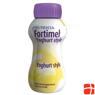 Fortimel Yoghurt Style Vanille Zitrone 4 Fl 200 ml