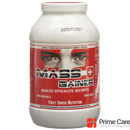 MASS GAINER Plv 10 MCT chocolate 1 kg