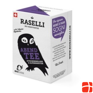 Raselli herbal tea evening tea bud 20 btl