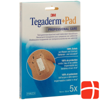 3M Tegaderm+Pad 9x10 см Раневой коврик 4,5x6 см 5 шт.