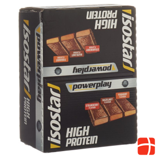Isostar High Protein Bar Батончик с лесным орехом 30 x 35 г