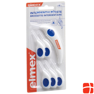 elmex interdental brushes 4mm 6 pcs.