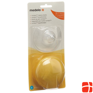Medela Contact Brusthütchen S 16mm mit Box 1 Paar