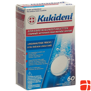 Kukident cleaning tabs Comp long-lasting freshness 60 pcs.