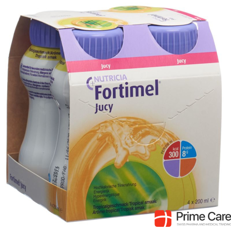 FORTIMEL Jucy Tropical 4 fl 200 ml
