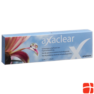 axaclear pregnancy test 2 pcs