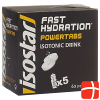 Isostar Power Tabs Brausetabl Citron 6 x 10 Stk