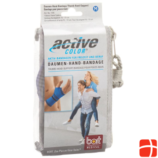 ActiveColor Daumen-Hand-Bandage M blau
