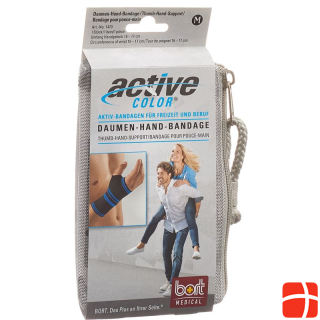 ActiveColor Daumen-Hand-Bandage XL schwarz