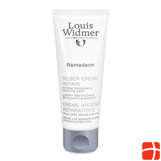 Louis Widmer Remederm Crème Argent Repair Non Parfumé 75 ml