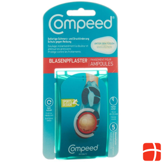 Compeed blister plaster under the feet 5 pcs