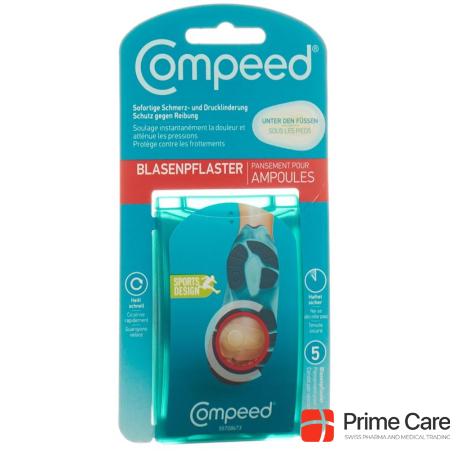 Compeed blister plaster under the feet 5 pcs