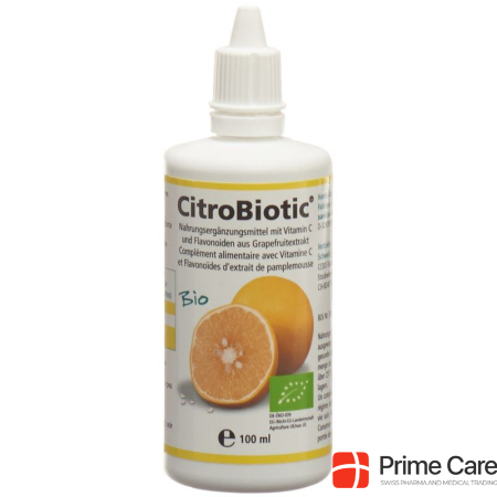 Citrobiotic grapefruit seed extract organic 100 ml