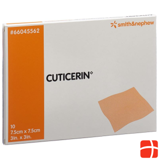 Cuticerin ointment compress 7.5x7.5cm 10 pcs
