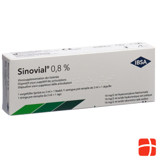Sinovial Inj Sol 0,8% Fertspr 2 мл