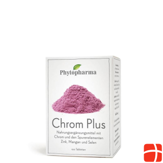 PHYTOPHARMA Chromium Plus Tabl 100 Capsules