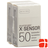Glucocard X-Sensor Test Strips 100 pcs.