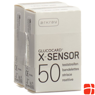 Glucocard X-Sensor Test Strips 100 pcs.