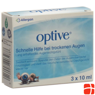 Optive Eye Care Drops 3 fl 10 ml