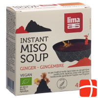 Lima Miso Soup Instant Ginger 4 x 15 g