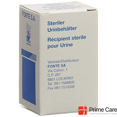 FONTE urine container 60ml sterile