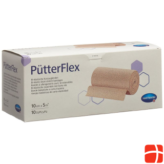 Pütter Flex bandage 10cmx5m 10 pcs
