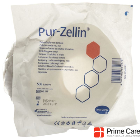 Pur-Zellin Tuper 4x5cm non-sterile 500 pcs.