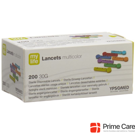 mylife Lancets disposable lancets multicolor 200 pcs