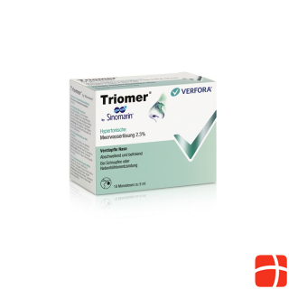 Triomer solvents Sinomarin hypertonic 18 Monodos 5 ml