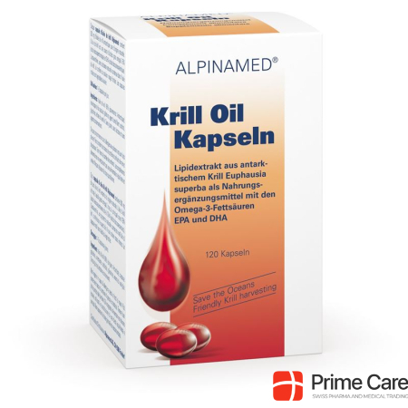 ALPINAMED Krill Oil Capsules 120 Capsules