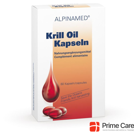 ALPINAMED Krill Oil Caps 60 Capsules