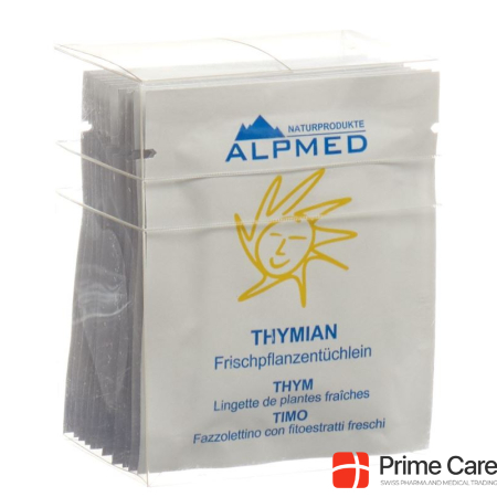 Alpmed fresh plant wipes thyme 13 pcs
