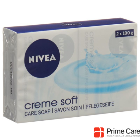 Nivea Cream Soap Cream Soft Duo 2 x 100 g