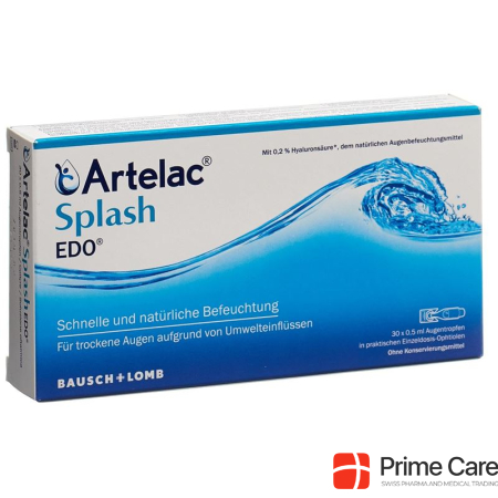Artelac Splash EDO Gtt Opht 30 Monodos 0.5 ml