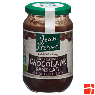 Jean Hervé Pâte Chocolat sans Lait 350 g