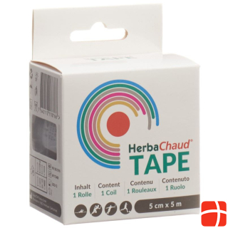 HerbaChaud tape 5cmx5m black