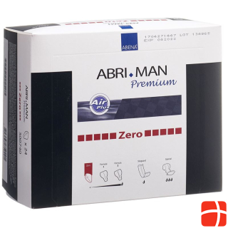 Abri Man Zero Premium Incontinence Pad 24 pcs.