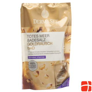 DermaSel Bath Salts Gold Rush +20ml Btl 400 g