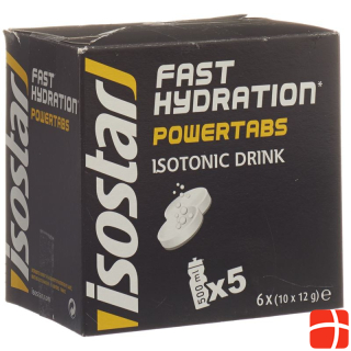 Isostar Power Tabs Effervescent Tab Orange 6 x 10 Stk