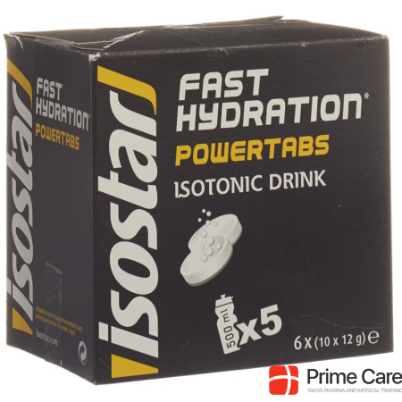 Isostar Power Tabs Effervescent Tab Orange 6 x 10 Stk