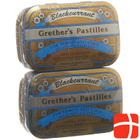 Grethers Blackcurrant Pastilles 2 Ds 110 g