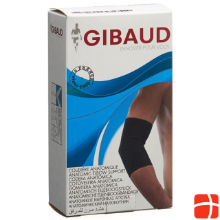 GIBAUD elbow brace anatomical Gr3 29-32cm black