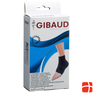 GIBAUD Суппорт голеностопа анатомический Gr3 25-28см черный