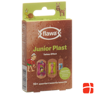 Flawa Junior Plast Strips Pinocchio assorted 16 pcs