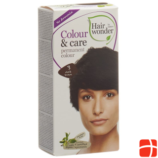 Henna Hairwonder Colour & Care 3 dark brown